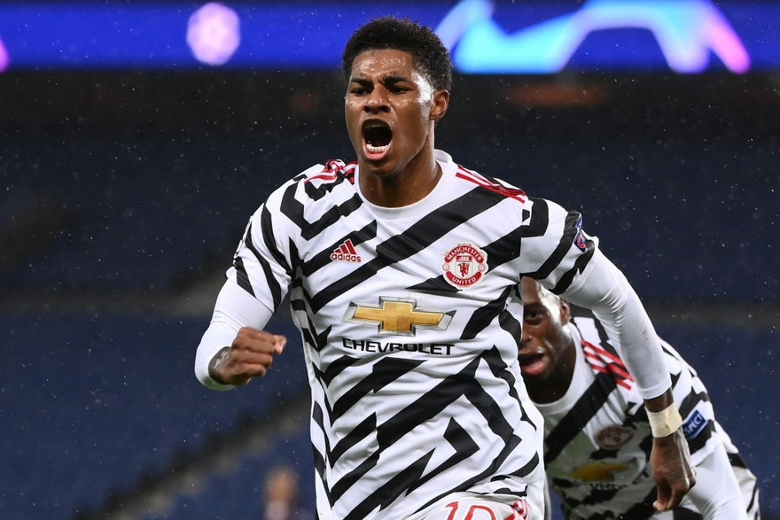 Marcus Rashford một lần nữa khiến PSG ôm hận.