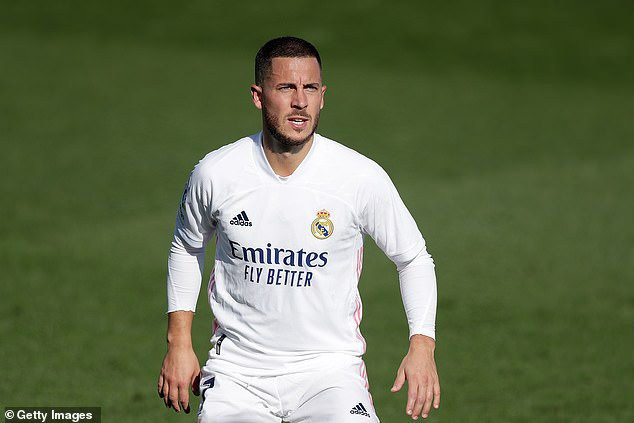 ‘Bom tấn’ Eden Hazard lại gặp hạn ở Real Madrid
