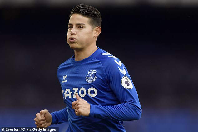 James Rodriguez sẽ bỏ lại khoảng trống lớn ở đội hình Everton.