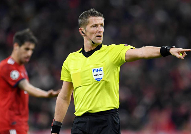 Trọng tài Orsato được chỉ định bắt chung kết Champions League