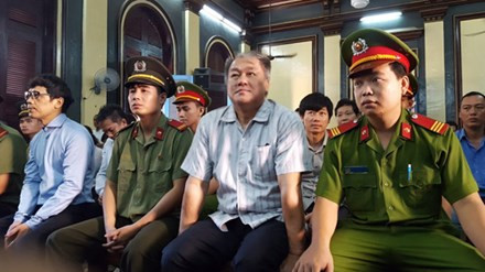 Bị cáo Phạm Công Danh tại tòa