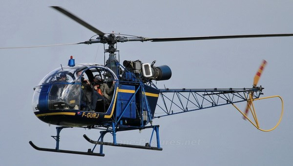 Máy bay Alouette II. .Ảnh minh họa. (Nguồn: airplane-pictures.net) 