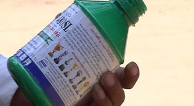 Một loại thuốc diệt cỏ. Ảnh minh họa