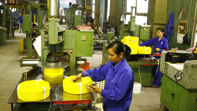 Công ty cổ phần cơ điện Trần Phú. Ảnh: Hồng Vĩnh