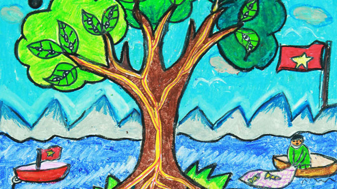 Ý tưởng “Cây do thám” của bé Nguyễn Long Nhật