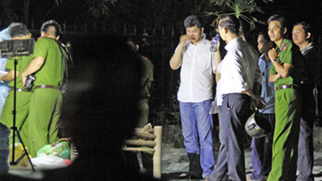 Công an TP.Đà Nẵng khám nghiệm hiện trường tối 1.4