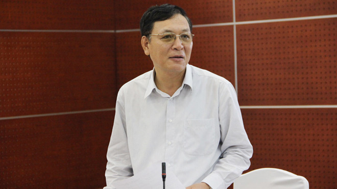 Bộ trưởng Bộ GD&ĐT Phạm Vũ Luận. Ảnh: công khanh