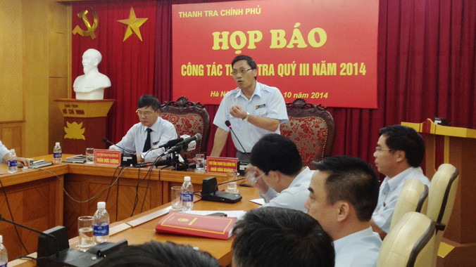 Cuộc họp báo diễn ra sáng nay, 23/10.