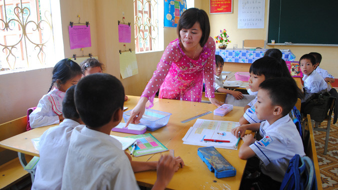 Lớp học theo mô hình trường học mới