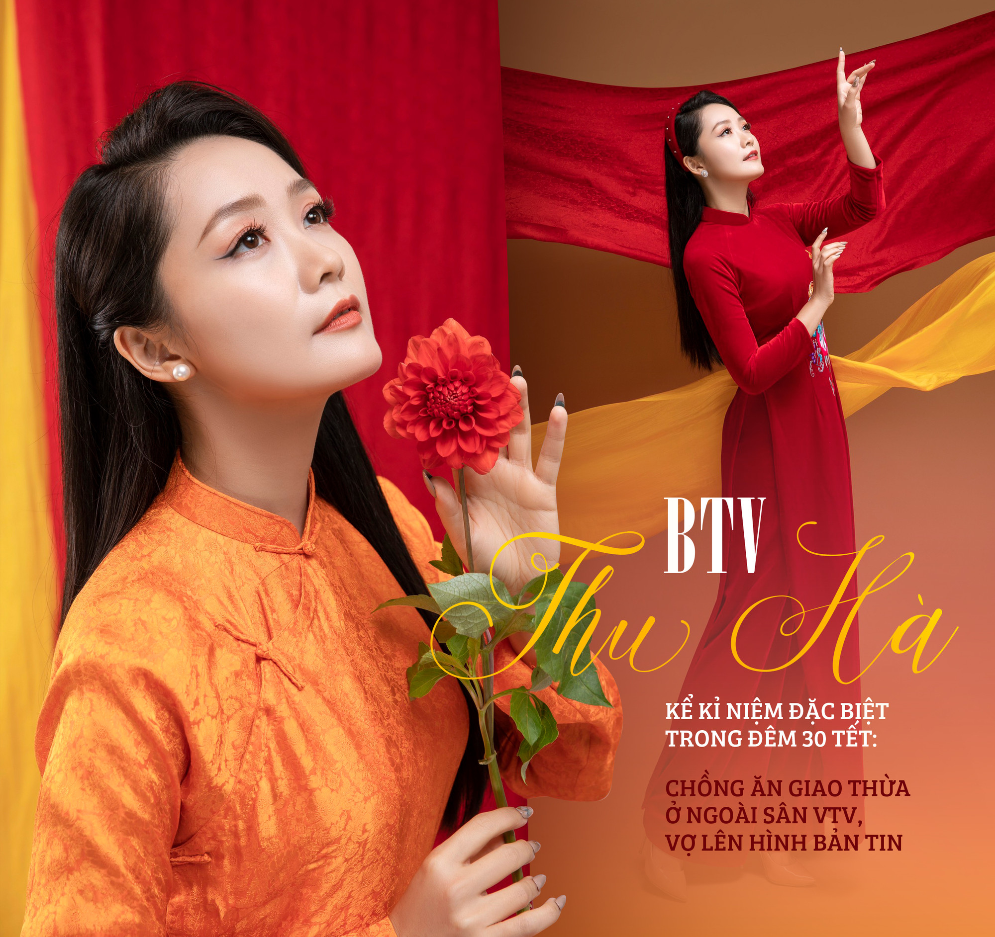 BTV Thu Hà: Chồng ăn giao thừa ở ngoài sân VTV, vợ lên hình bản tin