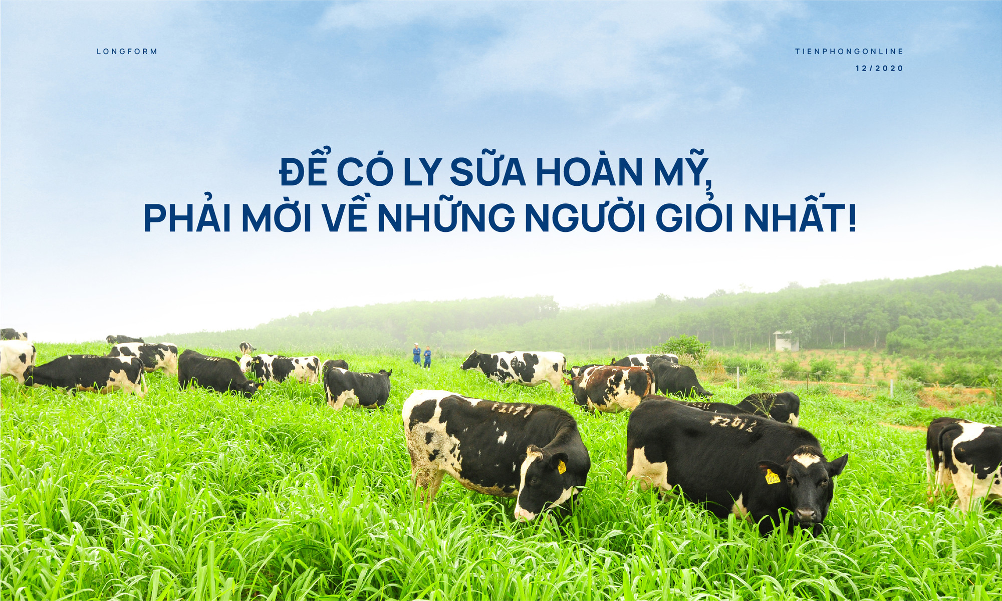 'Để có ly sữa hoàn mỹ, phải mời về những người giỏi nhất!'