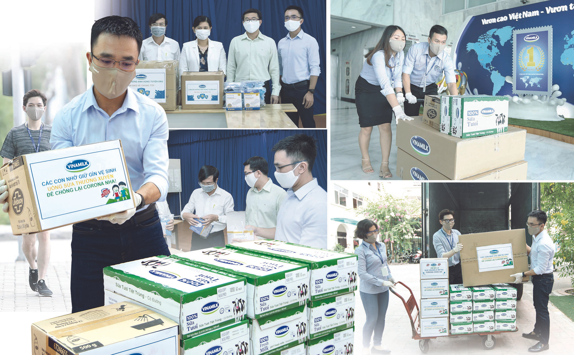 'Triệu bước đi, đẩy lùi cô-vi' - Tấm lòng của nhân viên Vinamilk dành cho trẻ em khó khăn 