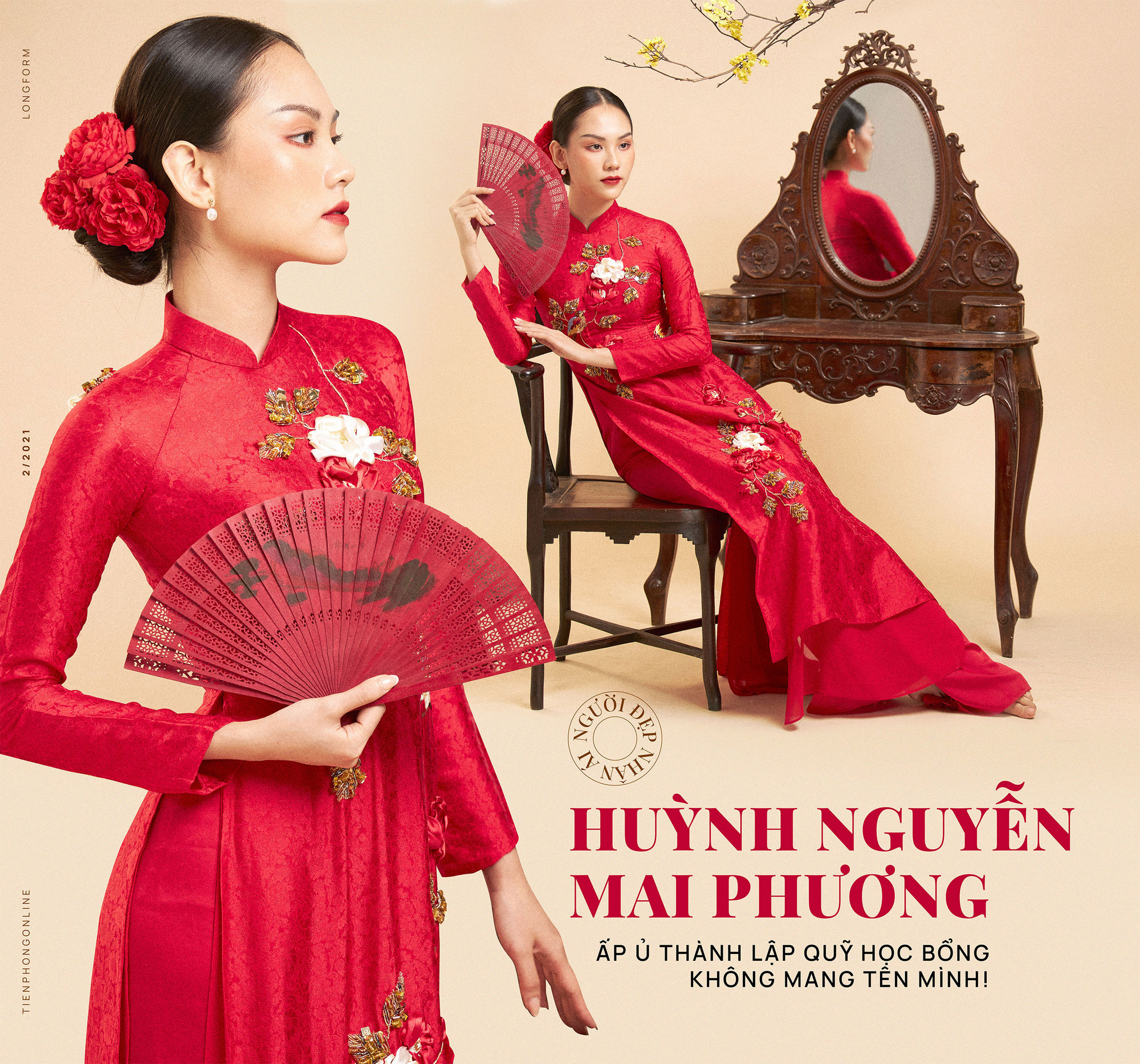 Người đẹp Nhân ái Huỳnh Nguyễn Mai Phương ấp ủ thành lập quỹ học bổng không mang tên mình!