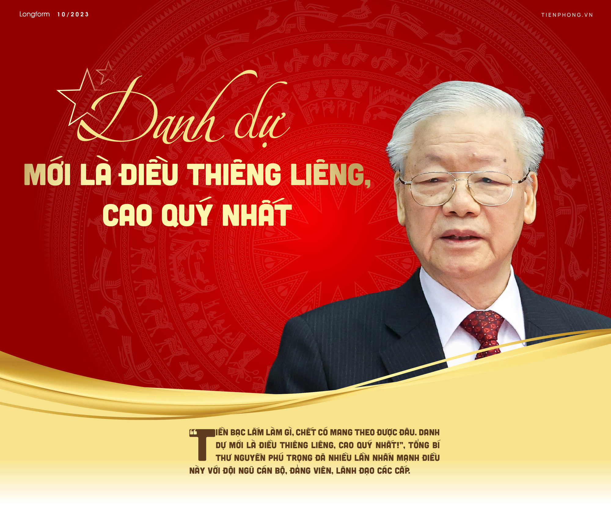 Danh dự mới là điều thiêng liêng, cao quý nhất