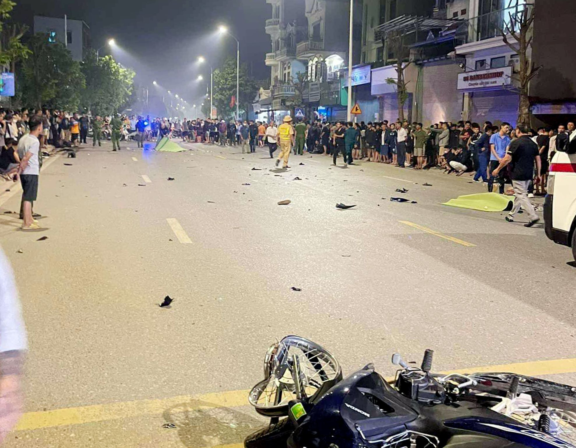 Hiện trường vụ tai nạn Hiện trường vụ tai nạn