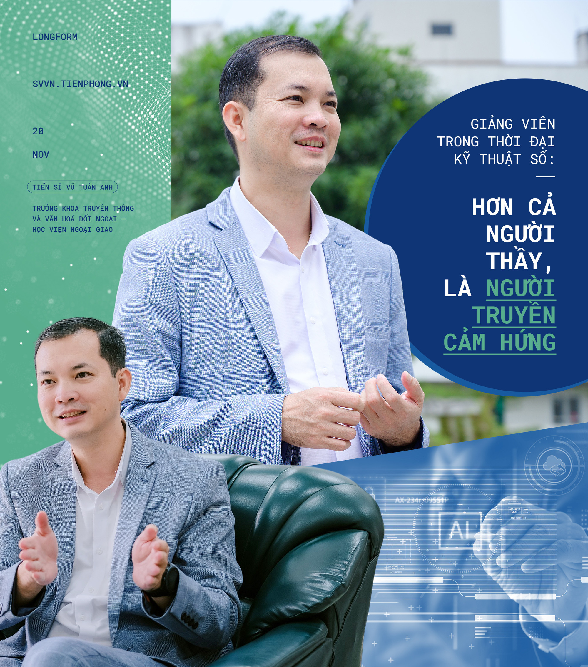 Giảng viên trong thời đại kỹ thuật số: Hơn cả người thầy, là người truyền cảm hứng