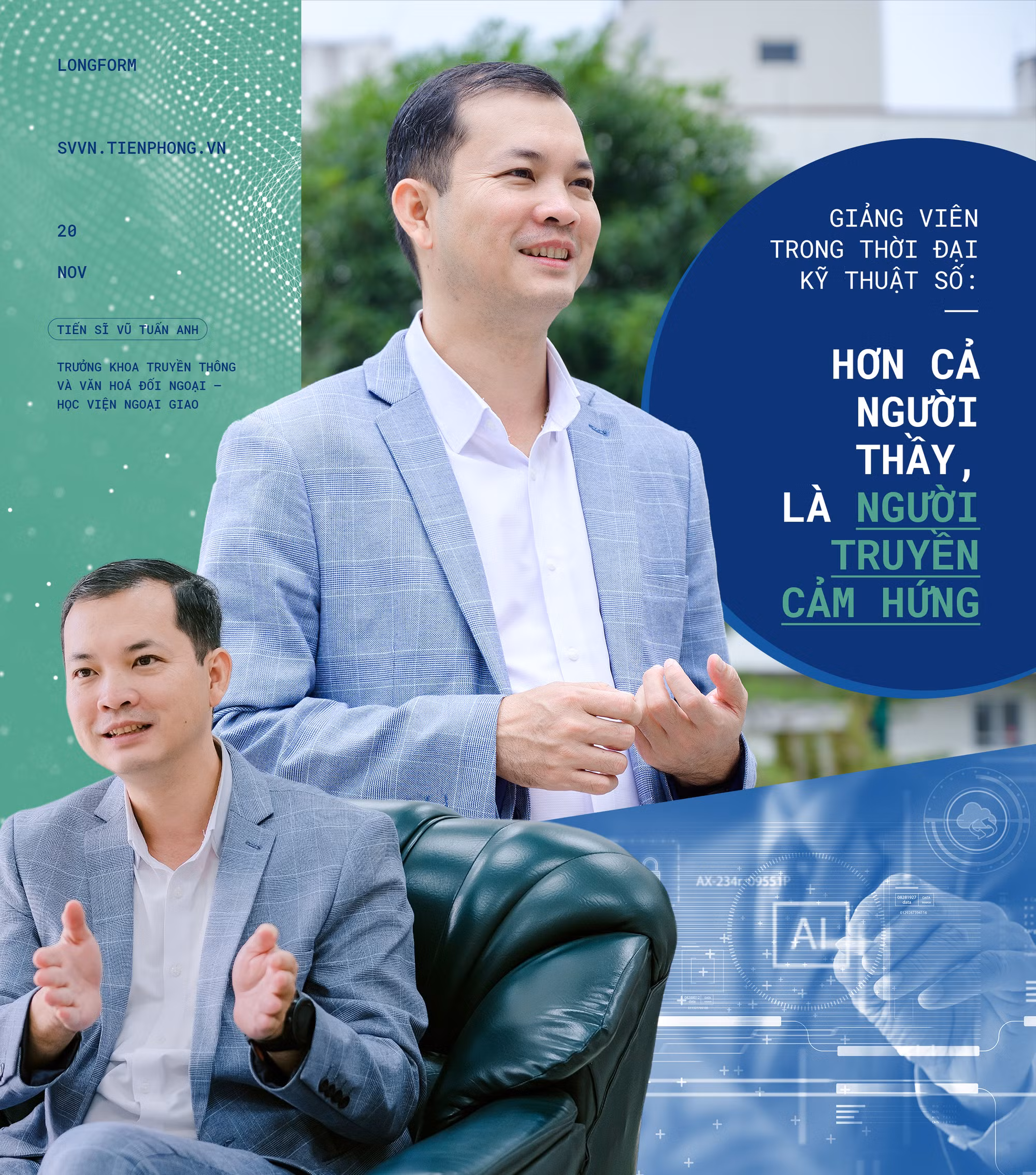 Giảng viên trong thời đại kỹ thuật số: Hơn cả người thầy, là người truyền cảm hứng