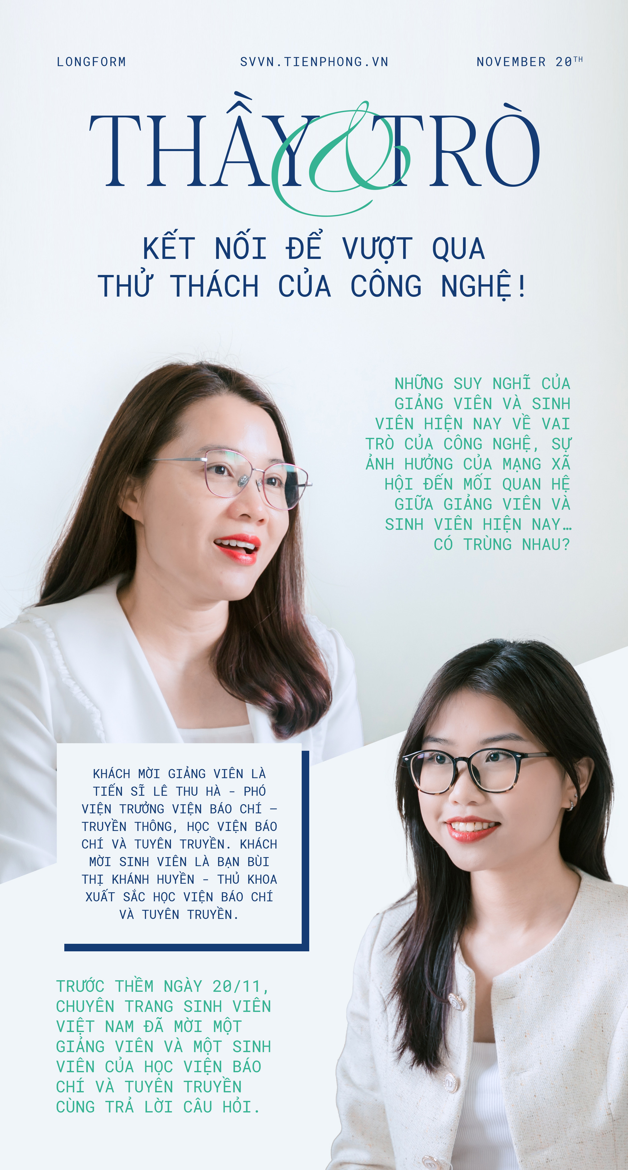 Thầy và Trò: Kết nối để vượt qua thử thách của công nghệ!