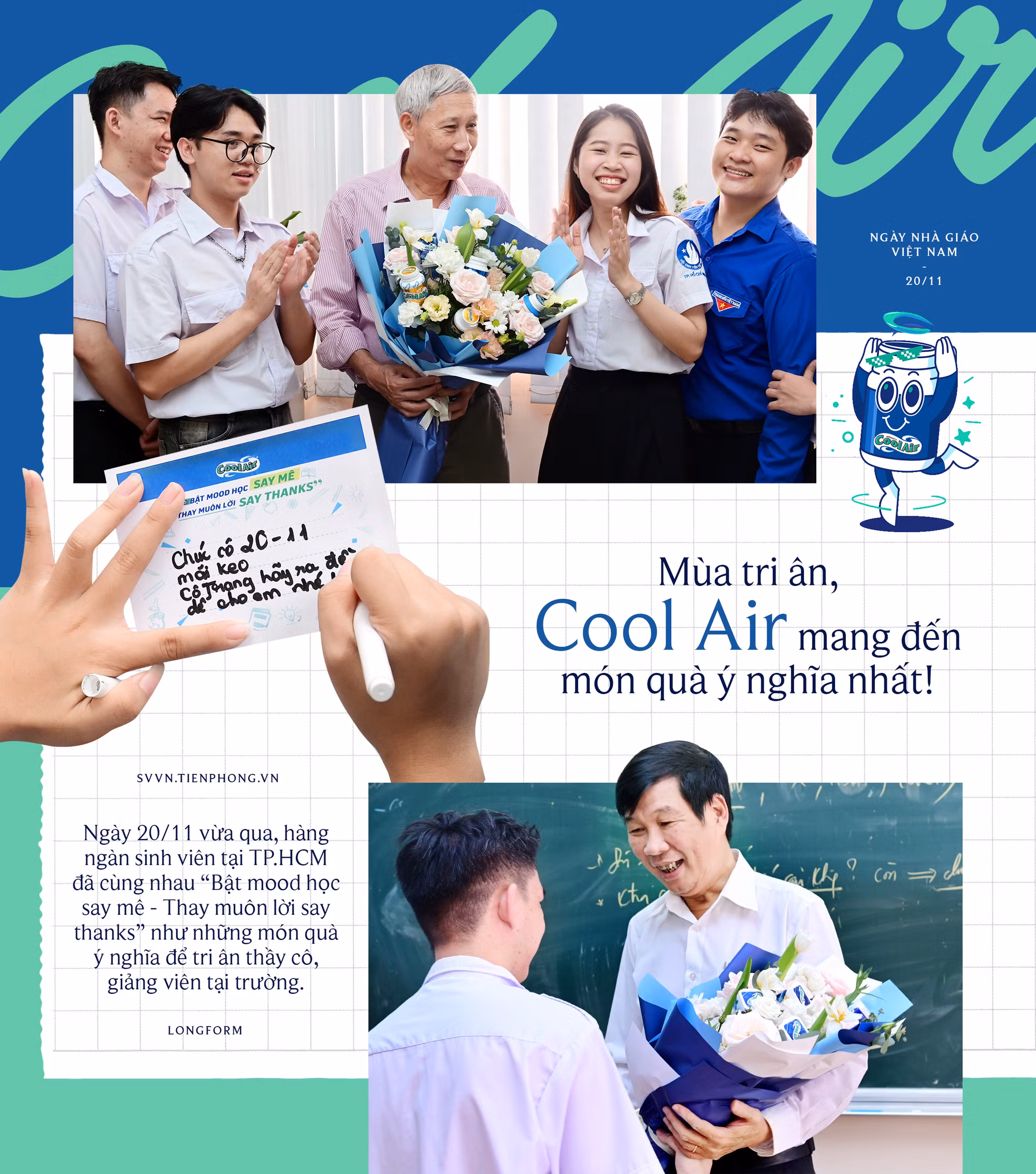 Mùa tri ân, Cool Air mang đến món quà ý nghĩa nhất!