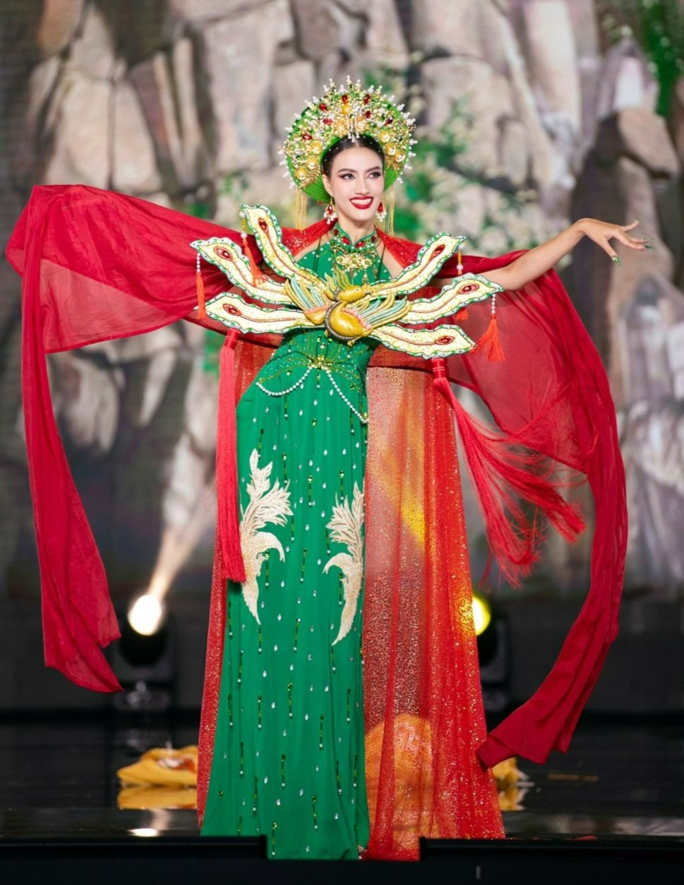 Trương Quí Minh Nhàn tại cuộc thi Miss Grand Vietnam 2023.