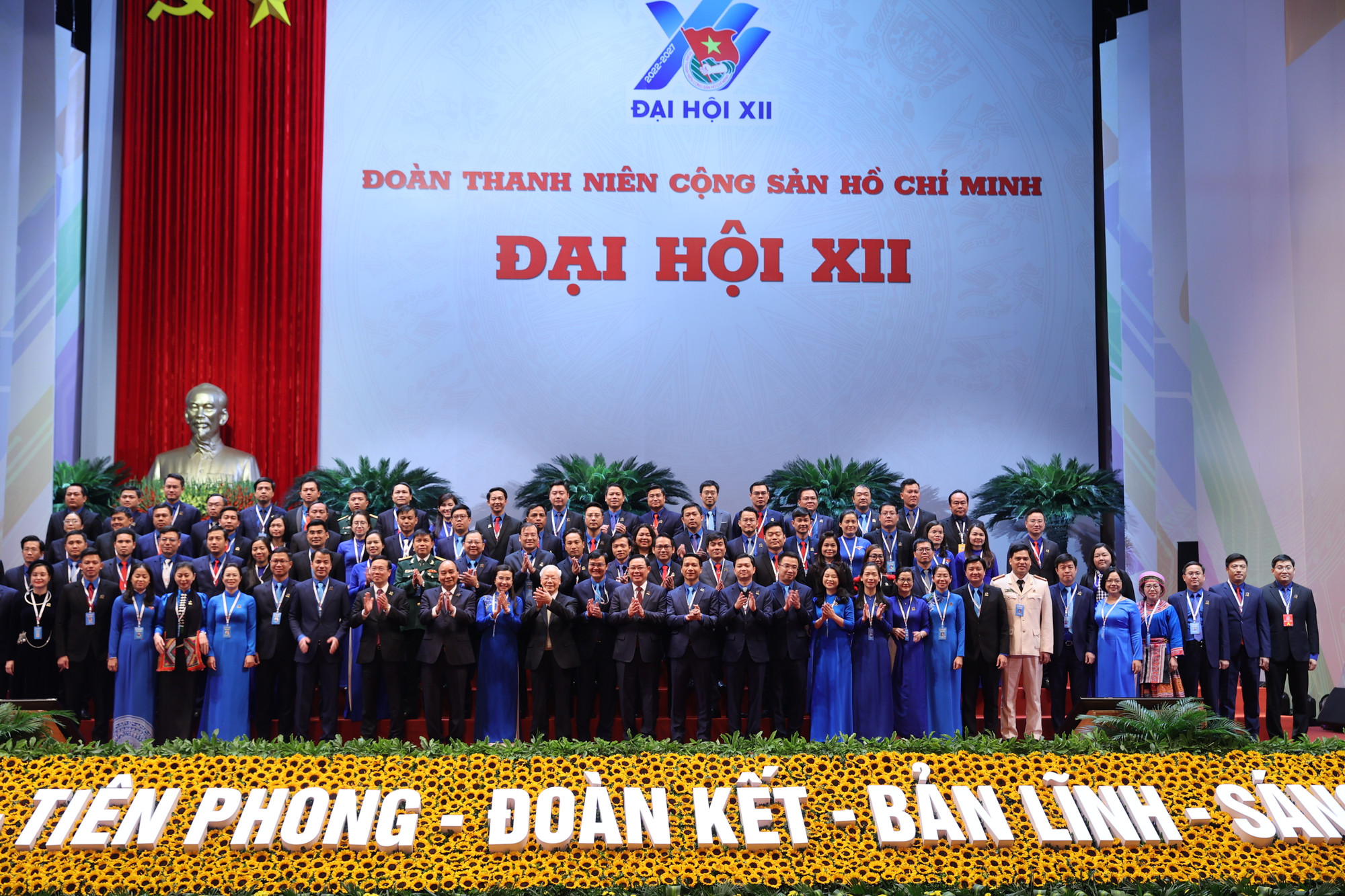 Tổng Bí thư Nguyễn Phú Trọng tại Đại hội Đoàn toàn quốc lần thứ XII, nhiệm kỳ 2022 – 2027. Ảnh: Như Ý Tổng Bí thư Nguyễn Phú Trọng tại Đại hội Đoàn toàn quốc lần thứ XII, nhiệm kỳ 2022 – 2027. Ảnh: Như Ý