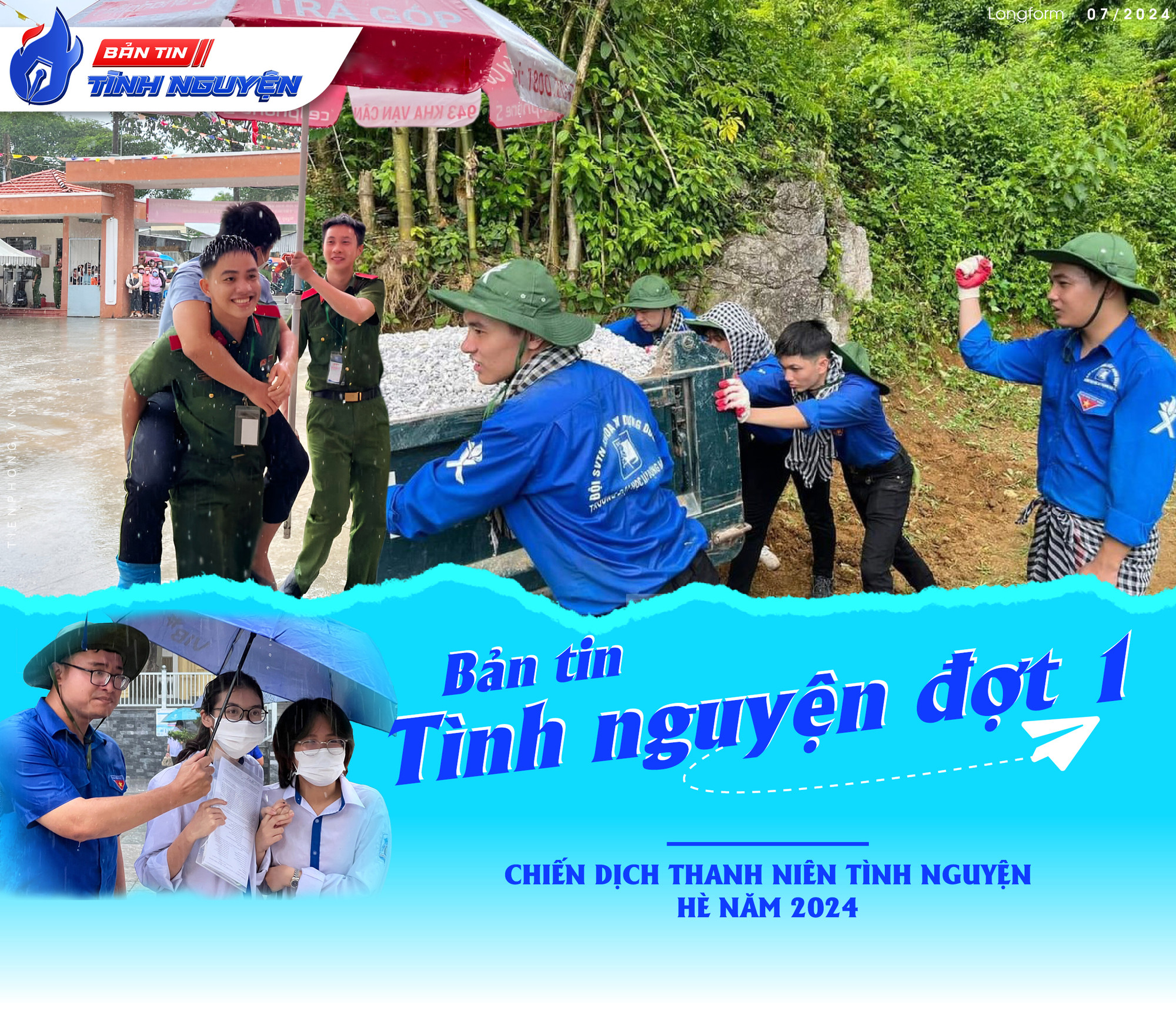 BẢN TIN TÌNH NGUYỆN ĐỢT 1