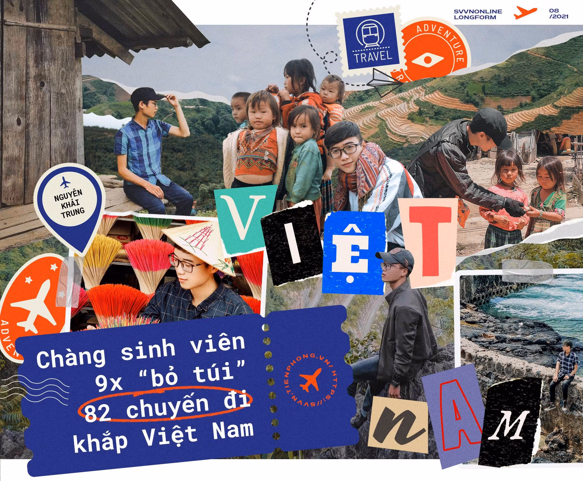 Chàng sinh viên 9X "bỏ túi" 82 chuyến đi khắp Việt Nam