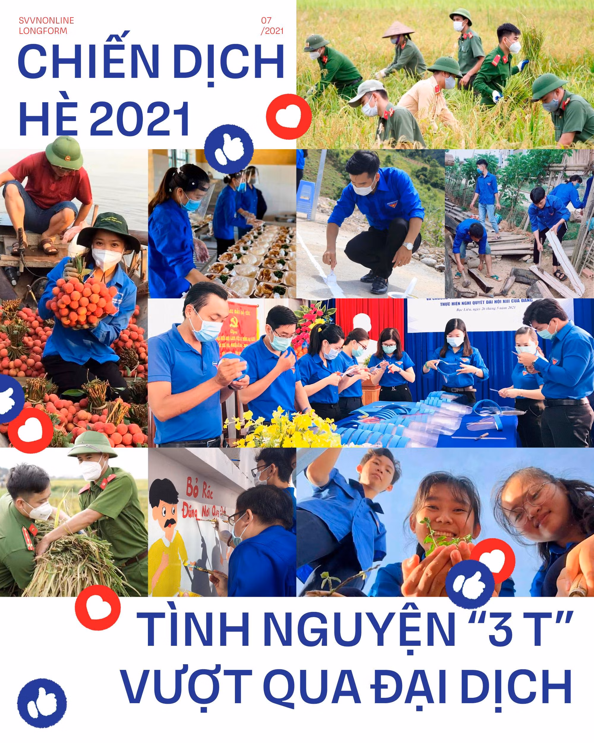Tình nguyện “3 T” vượt qua đại dịch 