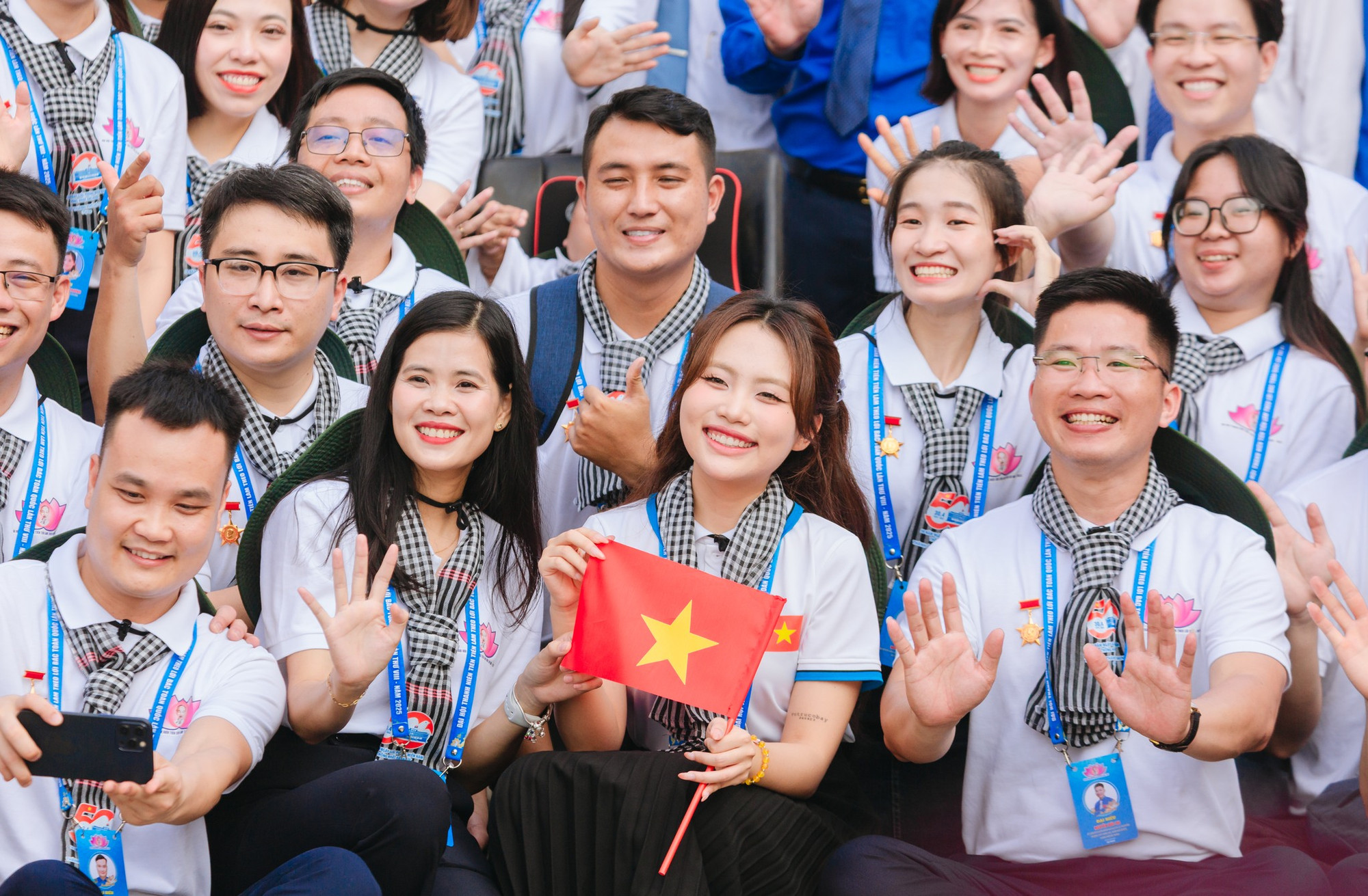 Đại biểu Đại hội Thanh niên tiên tiến làm theo lời Bác toàn quốc lần thứ VIII, năm 2025. Ảnh: BTC