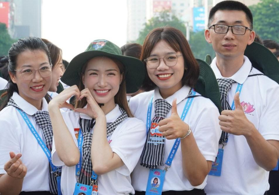 Đại biểu Đại hội Thanh niên tiên tiến làm theo lời Bác toàn quốc lần thứ VIII, năm 2025. Ảnh: BTC