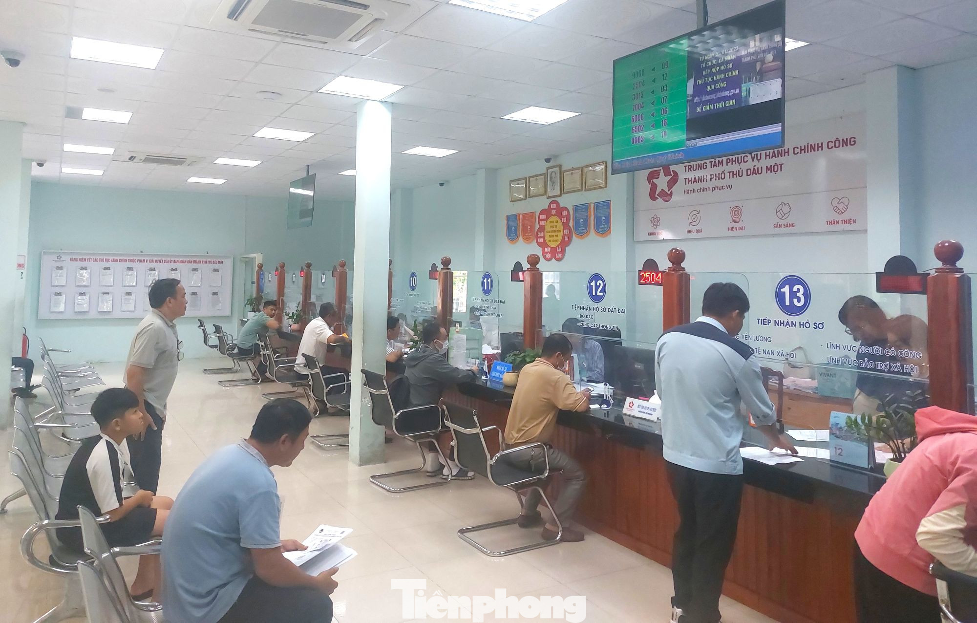 Tất cả các thủ tục được giải quyết ngay tại phường