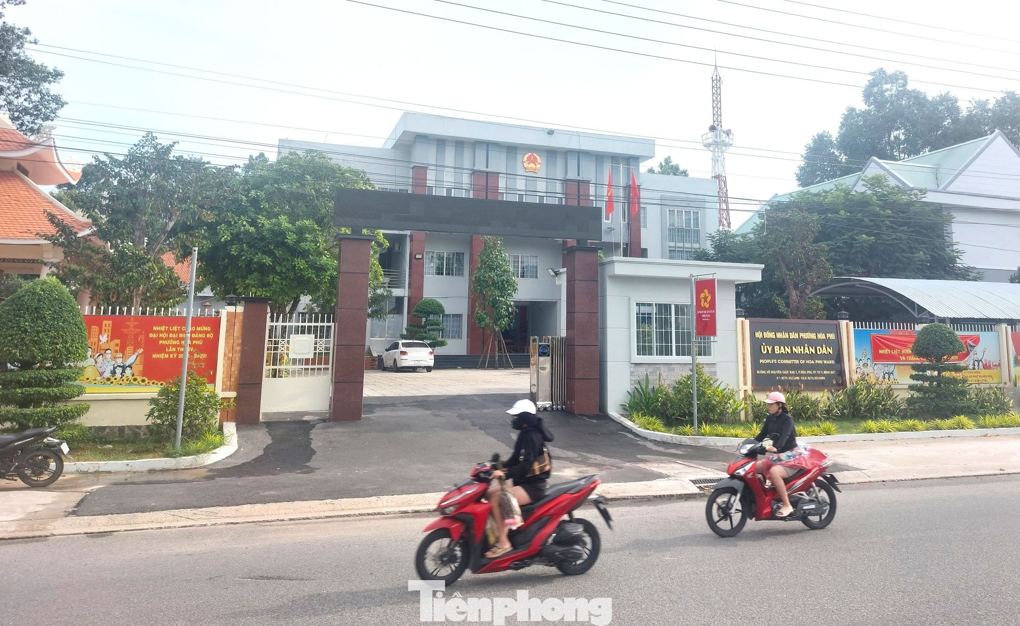 Trụ sở phường Bình Dương mới, trước đây là phường Hòa Phú (TP.Thủ Dầu Một)