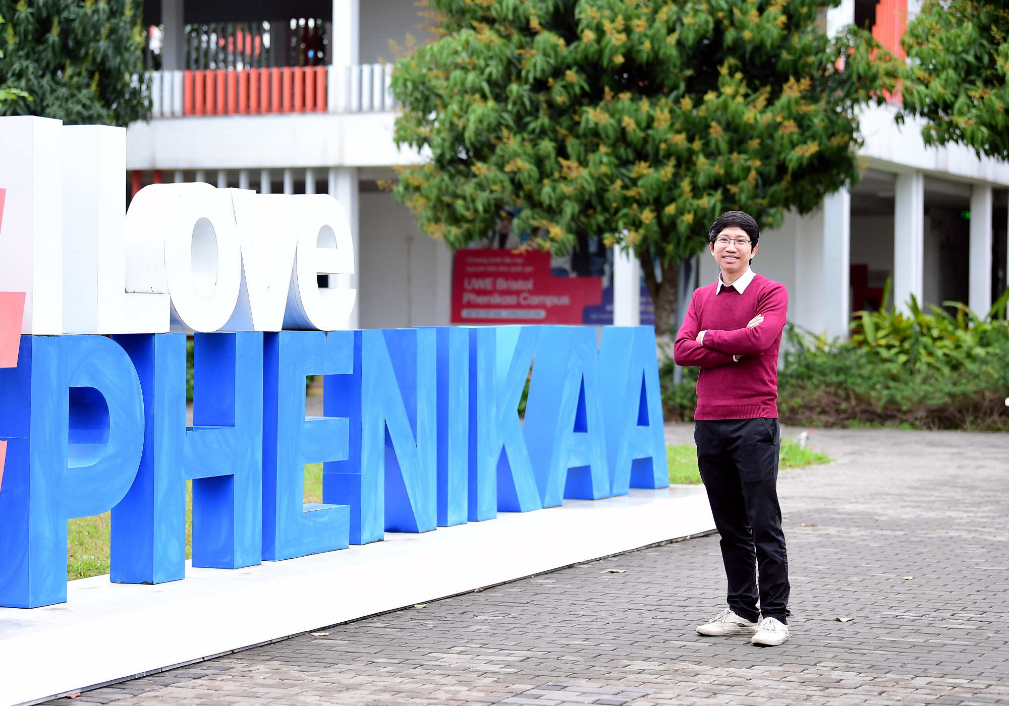 Tiến sĩ Nguyễn Viết Hương hiện là Phó Trưởng Khoa Khoa học và Kỹ thuật Vật liệu, Trường ĐH Phenikaa. Ảnh: Xuân Tùng