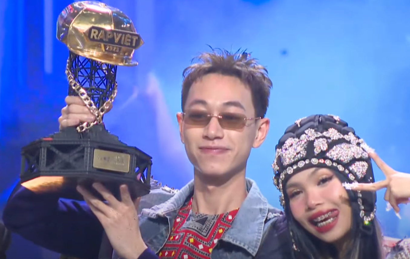 Double2T bất ngờ vô địch Rap Việt mùa 3.