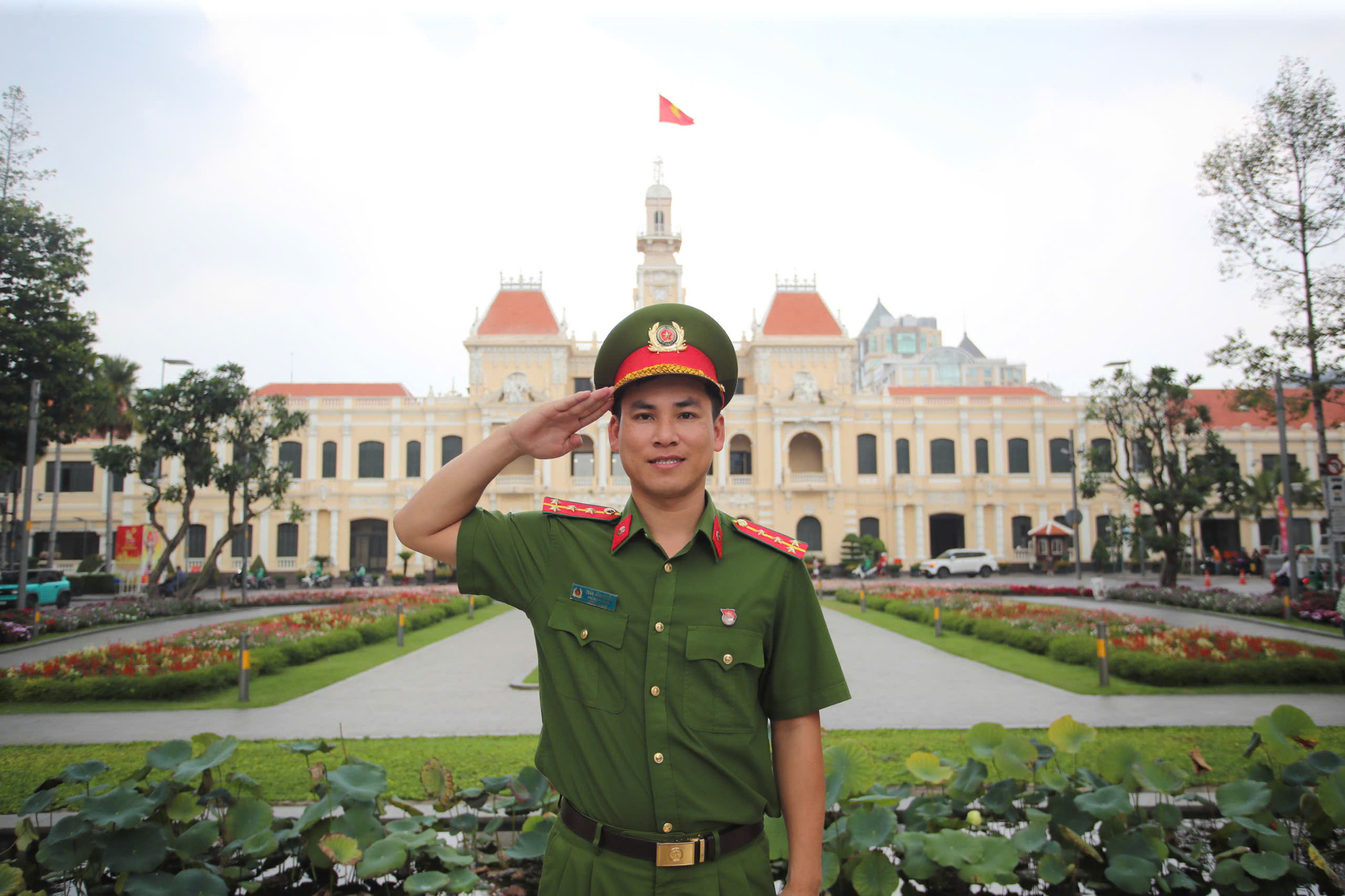 Đại uý Trần Vĩnh Chiến (SN 1994) được mệnh danh là "khắc tinh" của tội phạm ma túy.