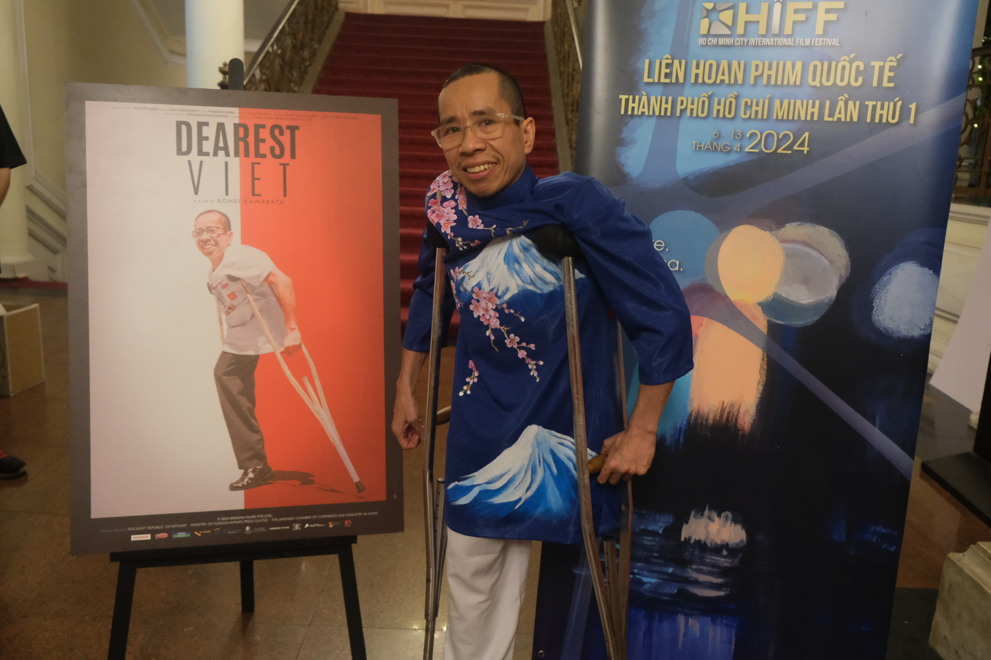 Gặp gỡ Nguyễn Đức tại buổi ra mắt phim Dearest Viet (Việt yêu dấu).