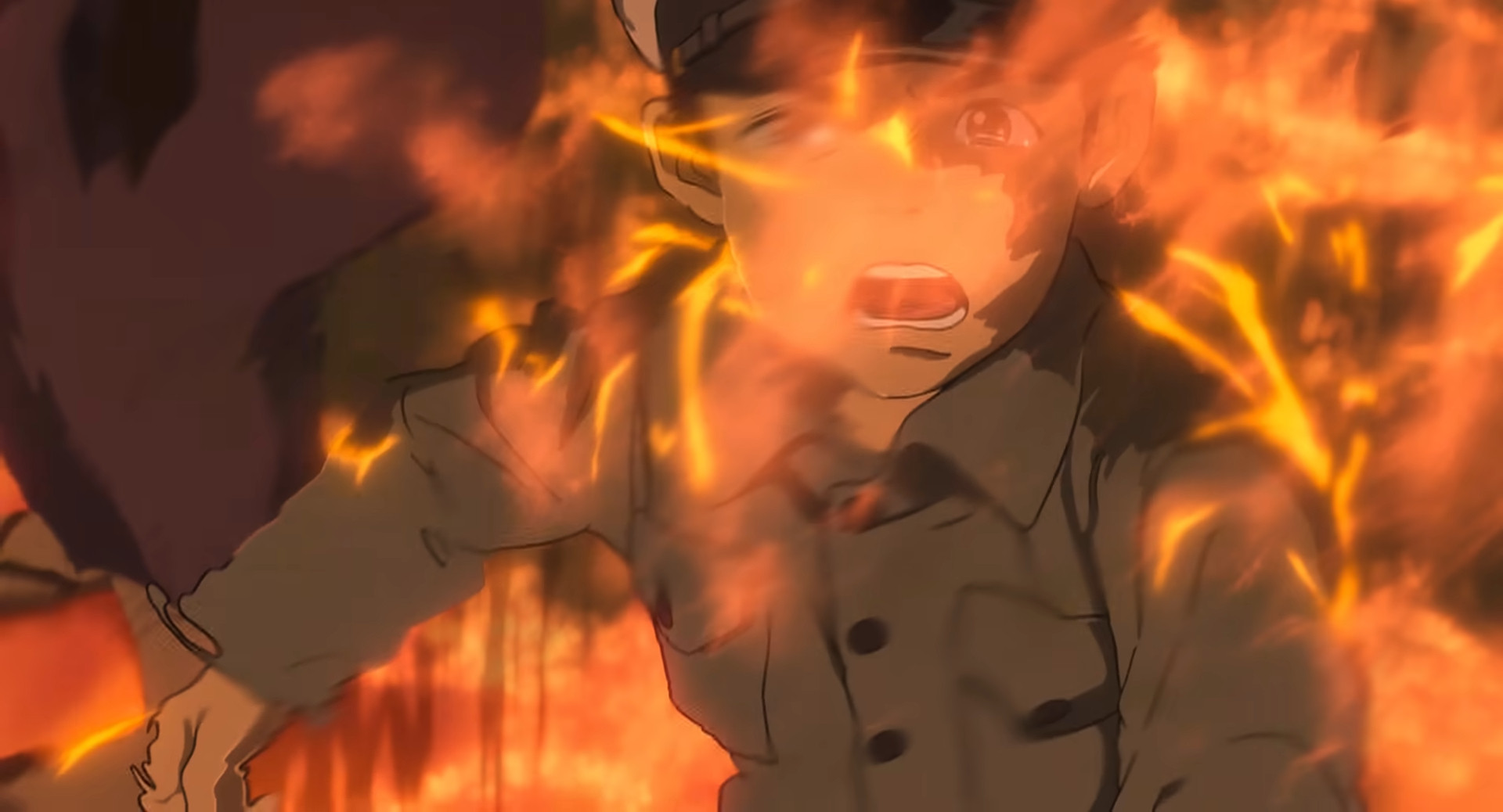 Phim khởi đầu bằng một phân cảnh tàn khốc. Phim khởi đầu bằng một phân cảnh tàn khốc.