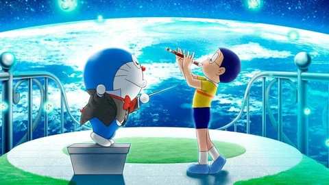 Bộ phim về chú mèo máy Doraemon đã chấm dứt chuỗi ngày dẫn đầu bảng xếp hạng doanh thu phòng vé của Lật Mặt 7.