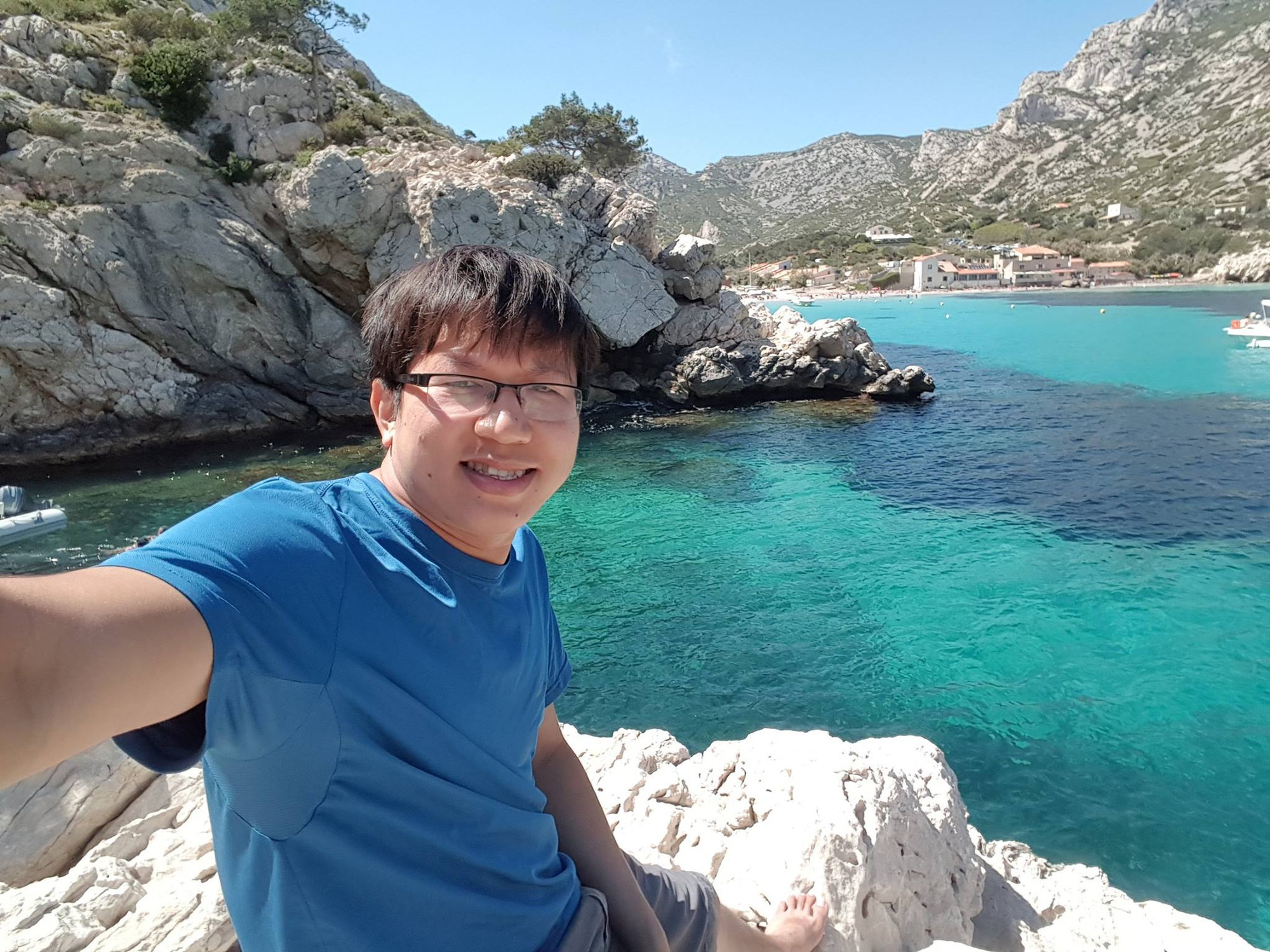 Chàng nghiên cứu sinh Lê Kim Hùng trong quãng thời gian kiếm tìm tri thức tại Pháp.