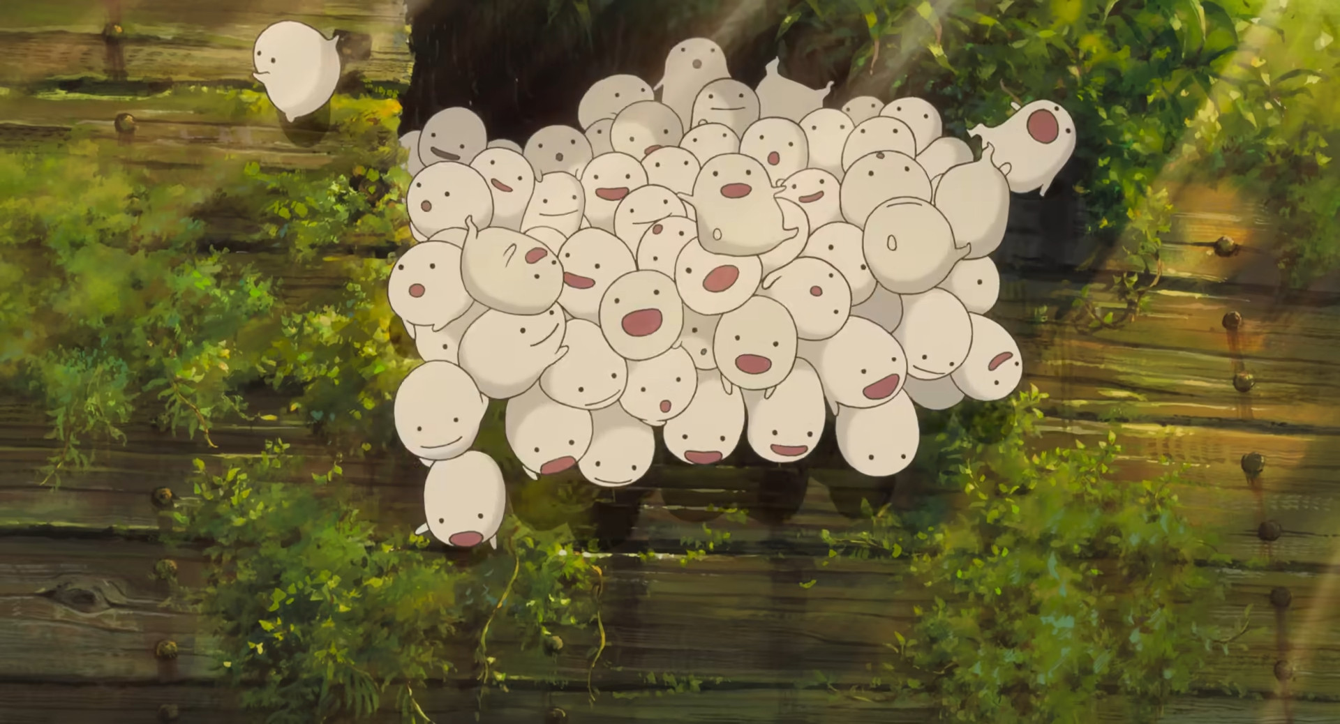 Những khung hình đáng nhớ trong Thiếu niên và Chim diệc. Những khung hình đáng nhớ trong Thiếu niên và Chim diệc.