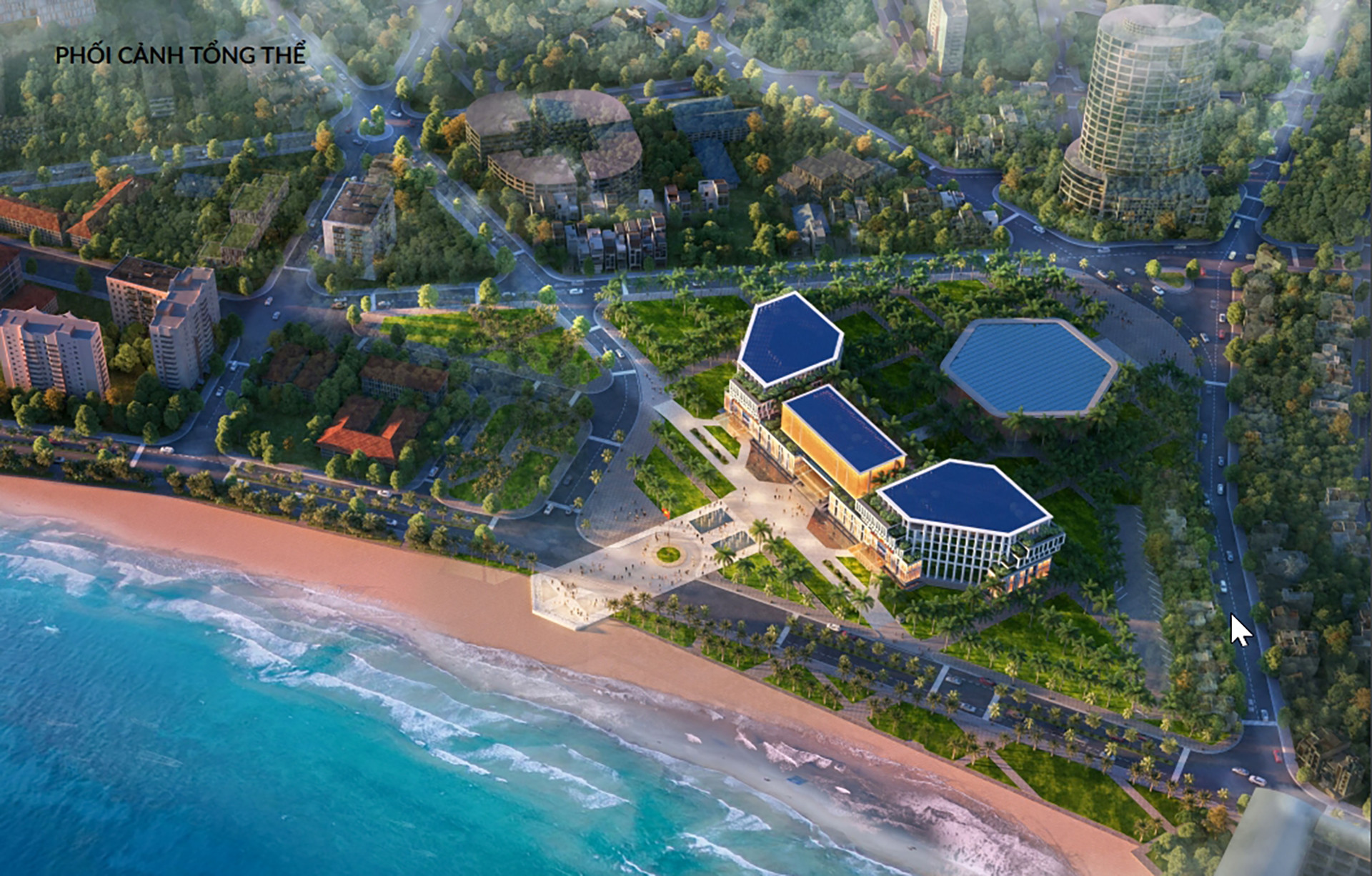 Phối cảnh trụ sở mới của ba cơ quan tỉnh Khánh Hòa | Báo điện tử Tiền Phong