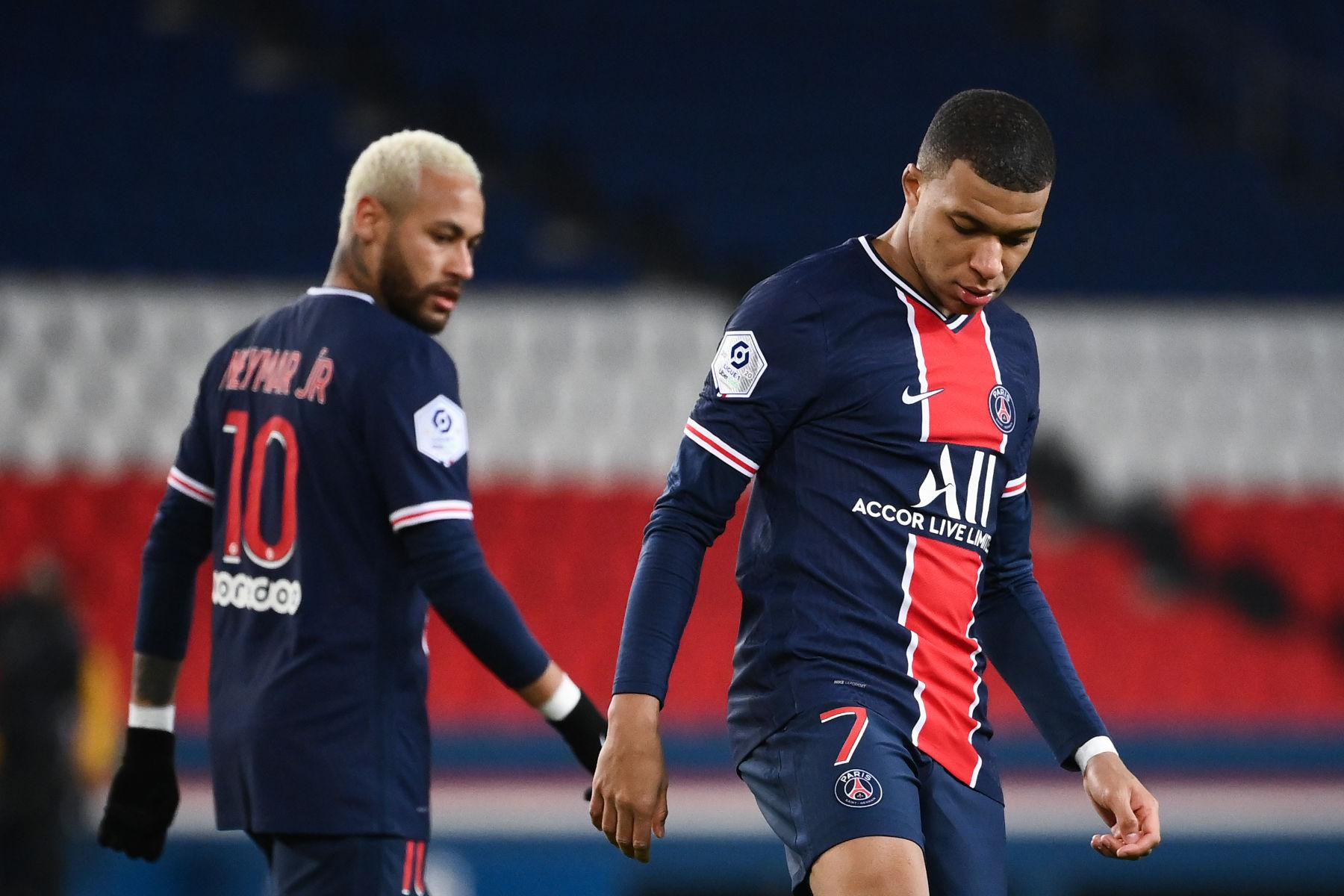 Mbappe nhiều lần công khai sự bất mãn với đàn anh Neymar. (Ảnh: Getty Images)