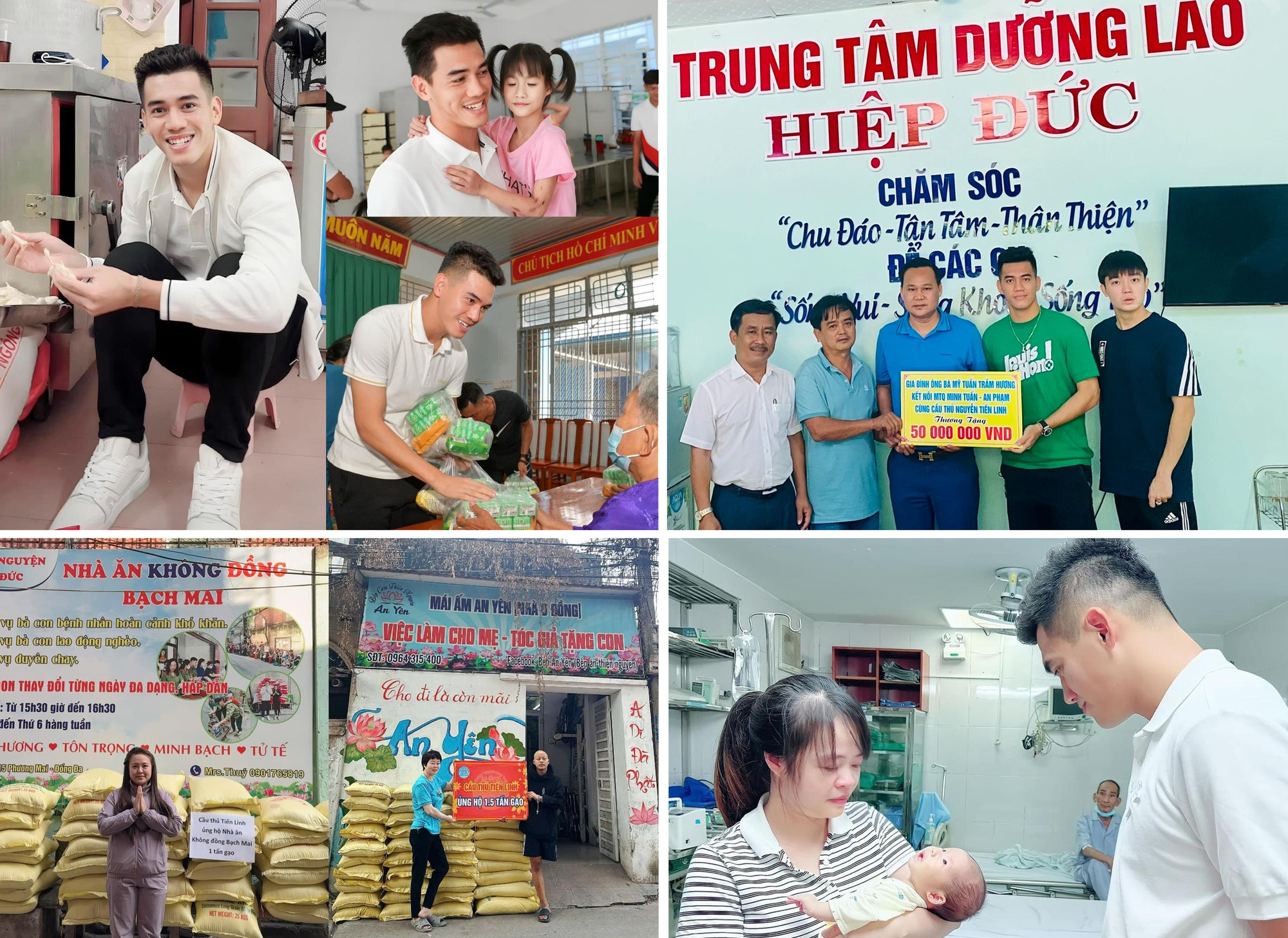 Tiến Linh không coi hoạt động thiện nguyện là nghĩa vụ, mà là một đặc ân để giúp đỡ cộng đồng. Tiến Linh không coi hoạt động thiện nguyện là nghĩa vụ, mà là một đặc ân để giúp đỡ cộng đồng.