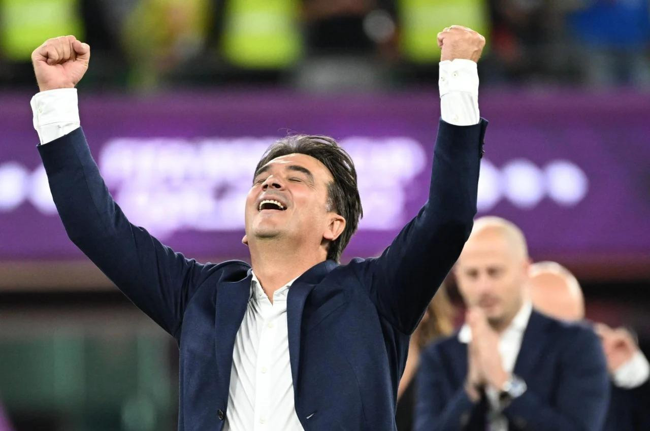 Những khoảnh khắc của HLV Zlatko Dalic tại World Cup 2022. (Ảnh: Getty Images)