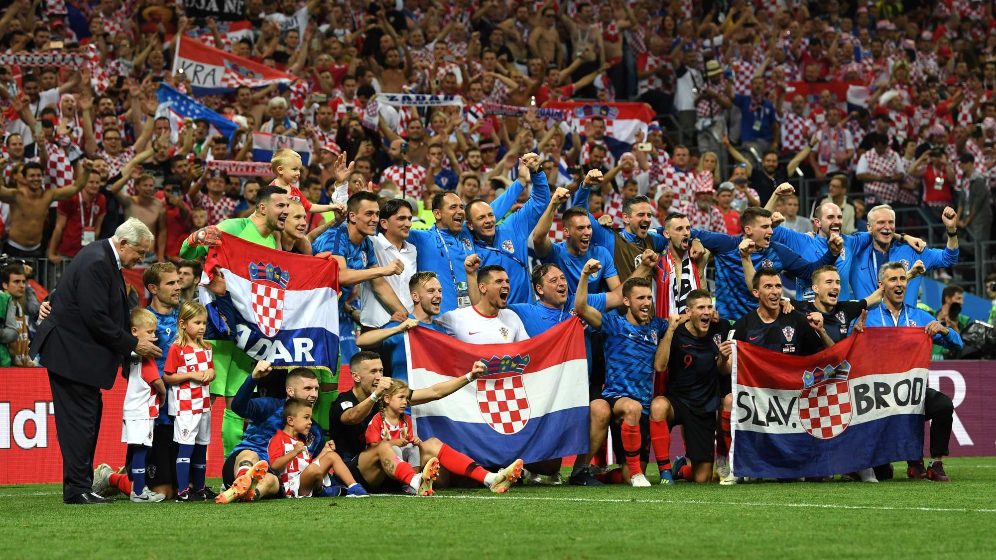 HLV Zltako Dalic cùng Croatia khiến cả thế giới ngưỡng mộ tại World Cup 2018. (Ảnh: Getty Images)