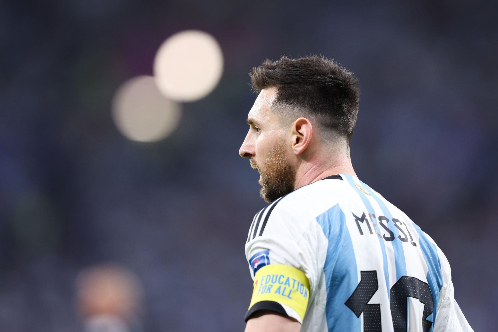 Messi đang chơi kỳ World Cup cuối với phong độ đỉnh cao. (Ảnh: Getty Images)