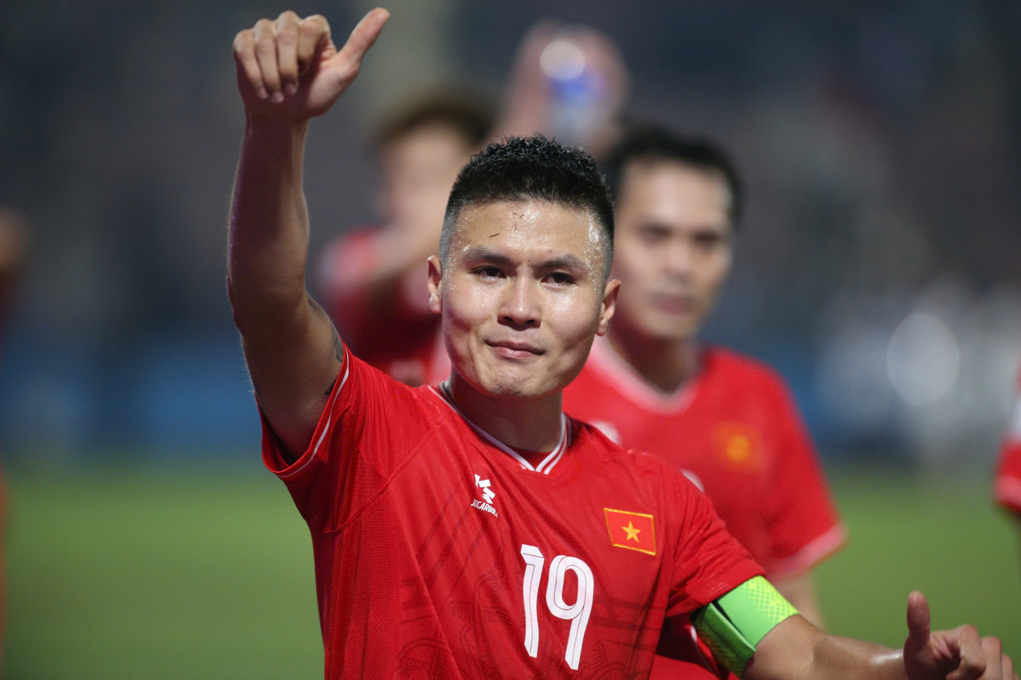 Quang Hải là cái tên gây ấn tượng nhất sau hai trận đầu tiên của ĐT Việt Nam tại ASEAN Cup 2024. (Ảnh: Quyết Thắng)