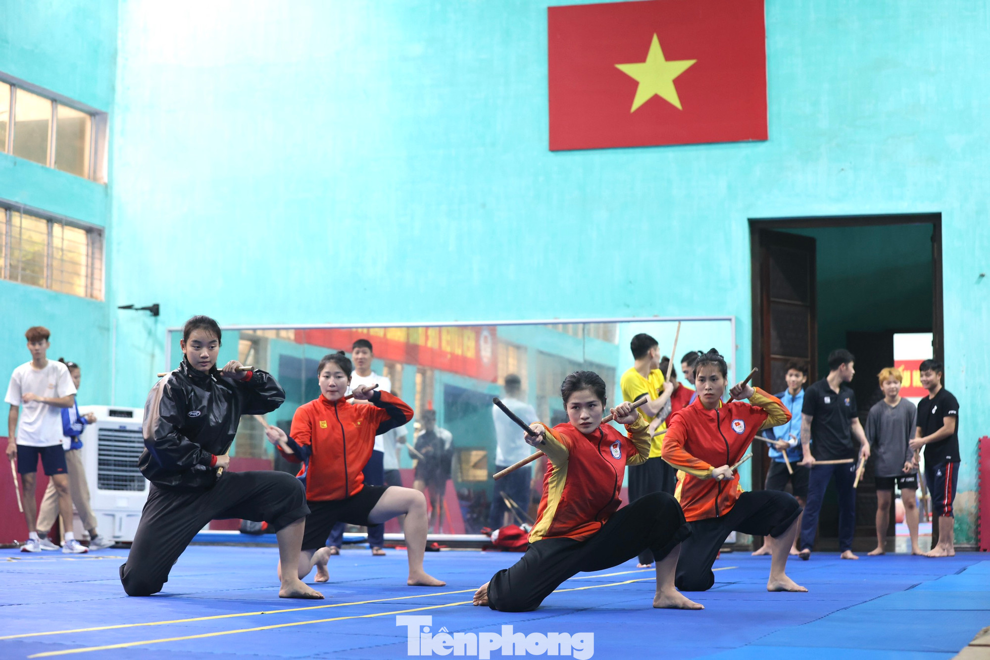 Vì những lý do mang tính đặc thù, từ 15/2 đội đã tập 4 ca mỗi ngày để hướng đến SEA Games 32.