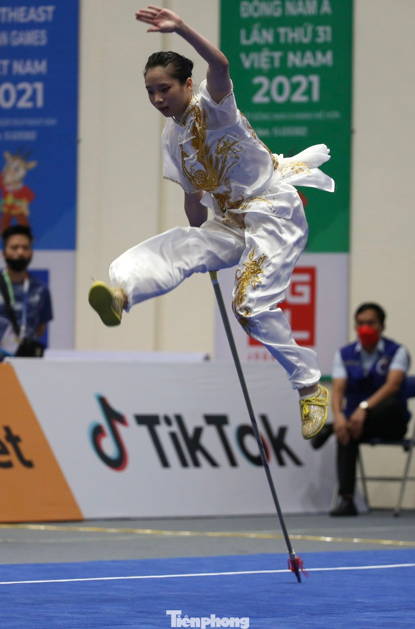 Trước thềm SEA Games 32, Thúy Vi cho biết: "Không chỉ lần này mà mọi kỳ Đại hội khác hay giải đấu khác, mục tiêu của tôi luôn là hoàn thành bài thi thật tốt, từ lúc bước ra sàn đấu đến khi kết thúc, với không một điểm trừ".