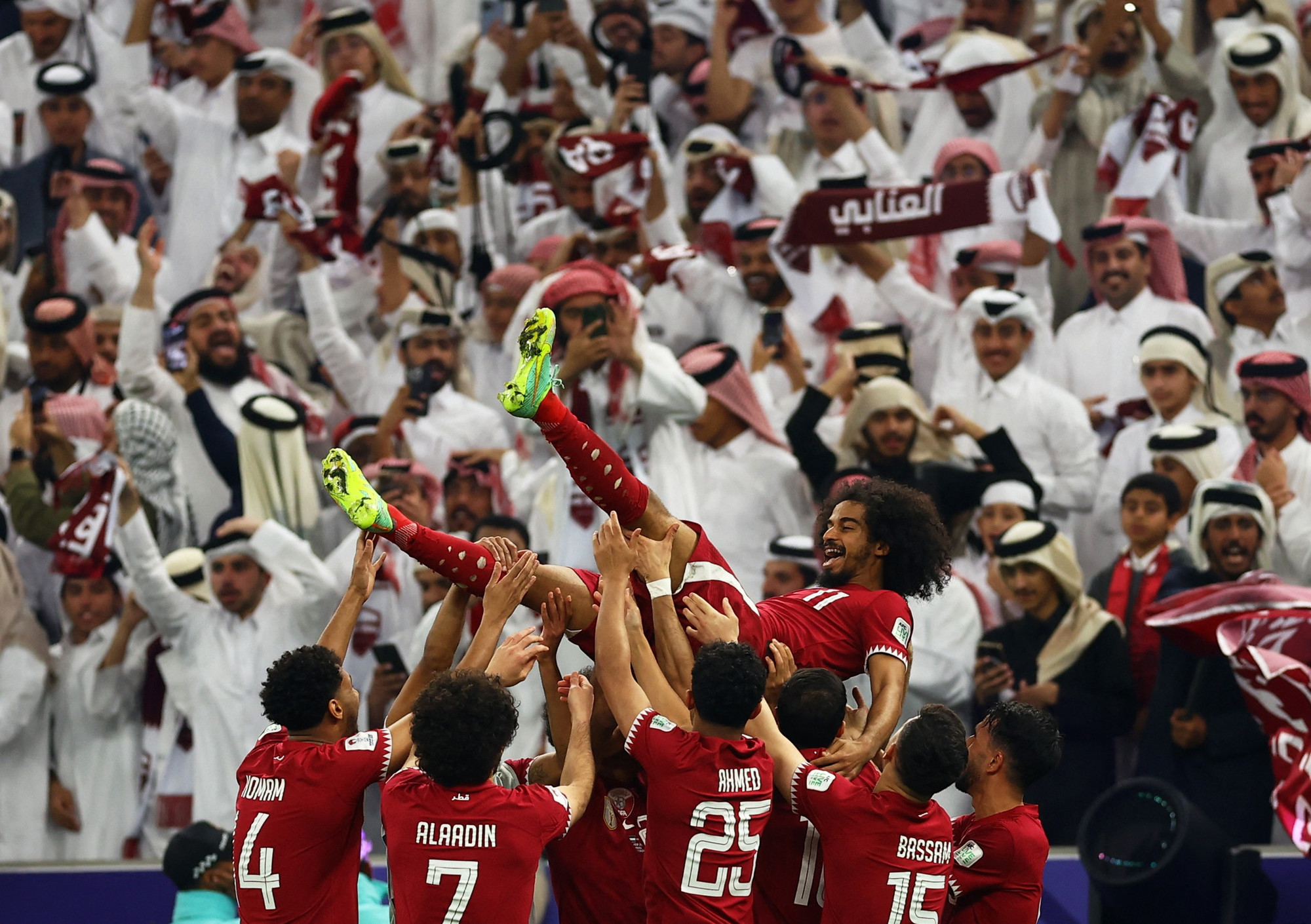 Những người hùng ở Asian Cup 2019 như Akram Afif, Almoez Ali lại giúp Qatar đăng quang lần nữa.